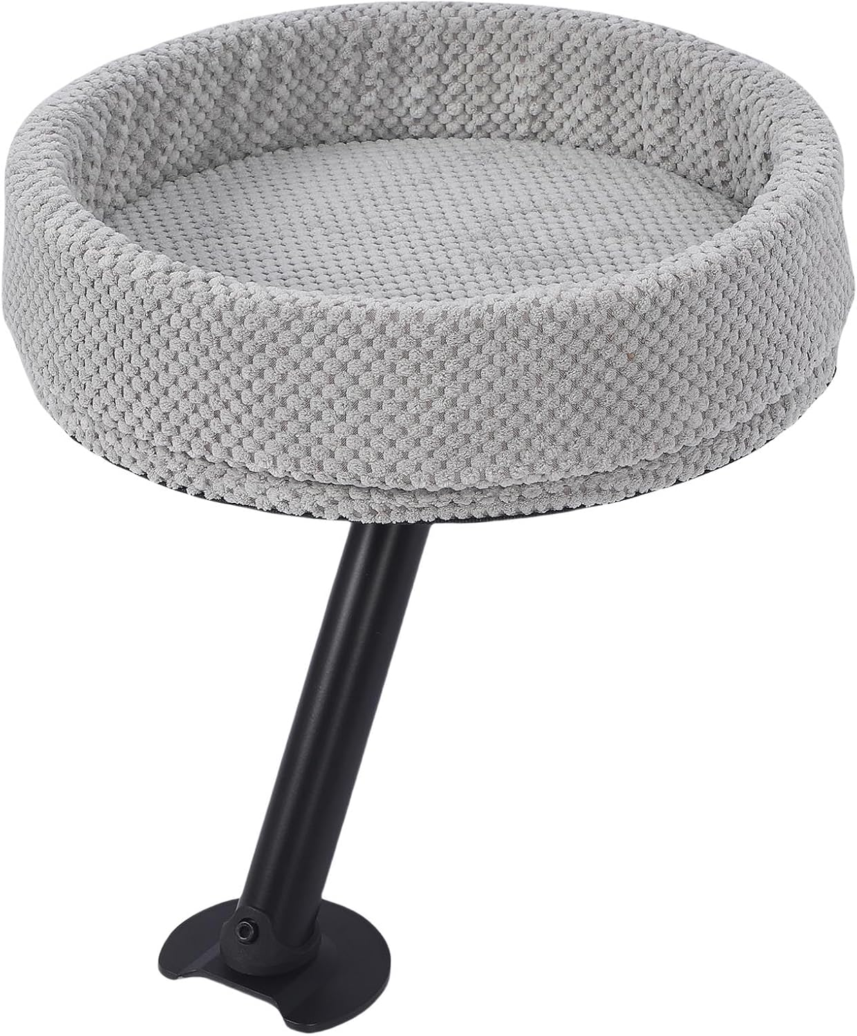 Cat Desk Perch, Comfortable Desktop Attachment, Suspended Lounge Area Elevated Desk,Indoor Mounted Desk Bed for Office, Reducing Boredom and Encouraging Play for a Happier Pet image number 4