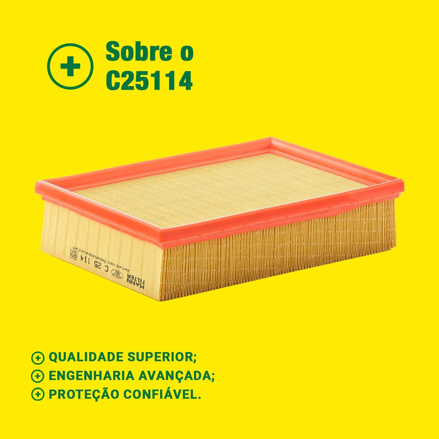 Mann Filter C 25 114 Air Filter image number 3