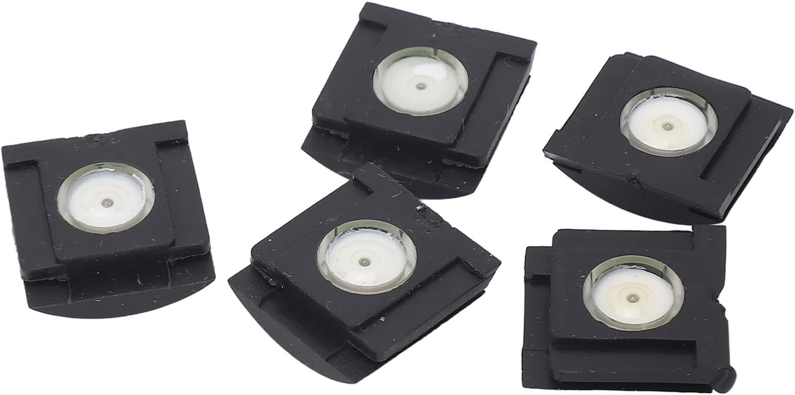 Dpofirs 1 Axis Hot Shoe Level, 5PCS Hot Shoe Bubble Level DSLR Camera Silicon Rubber Accurate Leveling image number 1