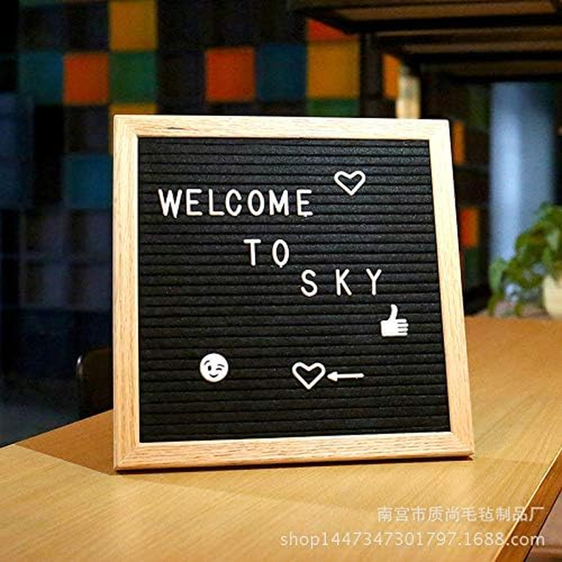 Letter Board Letters Only for Flet Letter Boards, Plastic Letter Board Sign Message Board Letters, Word Board with Letters, Numbers & Symbols Felt Letters for Changeable Changeable Letter Boards (170) image number 1
