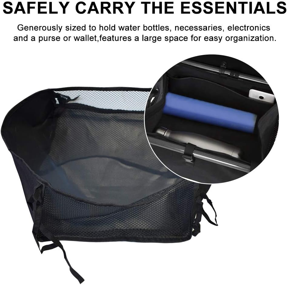 Under Seat Rollator Bag Wheelchair under Seat Storagerollator Bag Organizer Rollator Basket Walker Accessories for Shopping，For Men, Women, Handicap and Elderly, Etc. image number 1