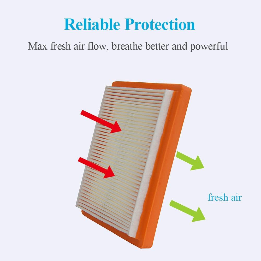 HODELL 2-Pack Premium 14 083 15-S Air Filter, Compatible Kohler XT650 XT675 Engine Lawn Mower image number 4