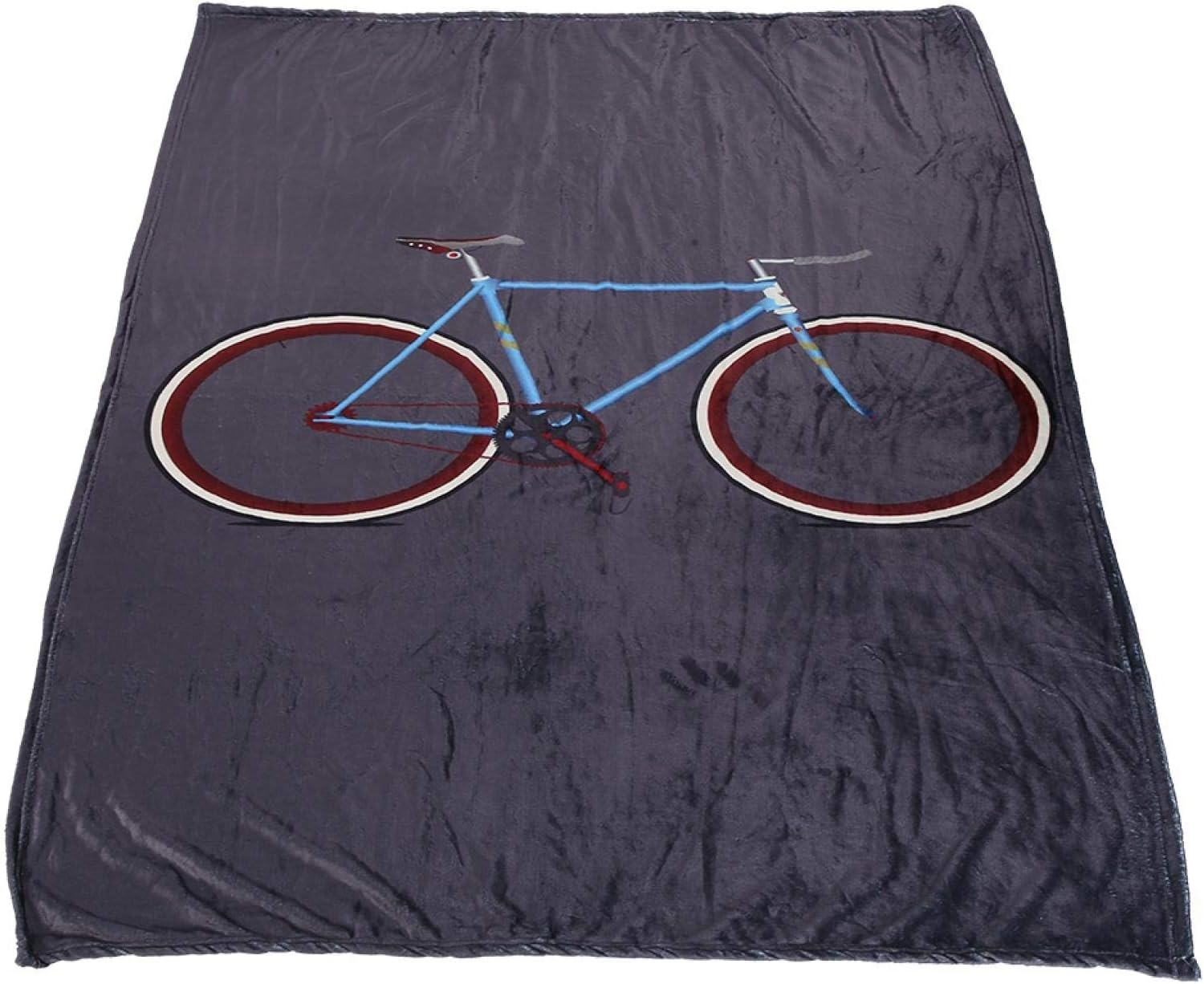 EVTSCAN Pets Dog Mat,Pet Dog Soft Warm Blanket Air Conditioner Mat Cat Puppy Bicycle Pattern Pad,Fashionable Design(15080Cm)(150 * 120Cm) image number 2