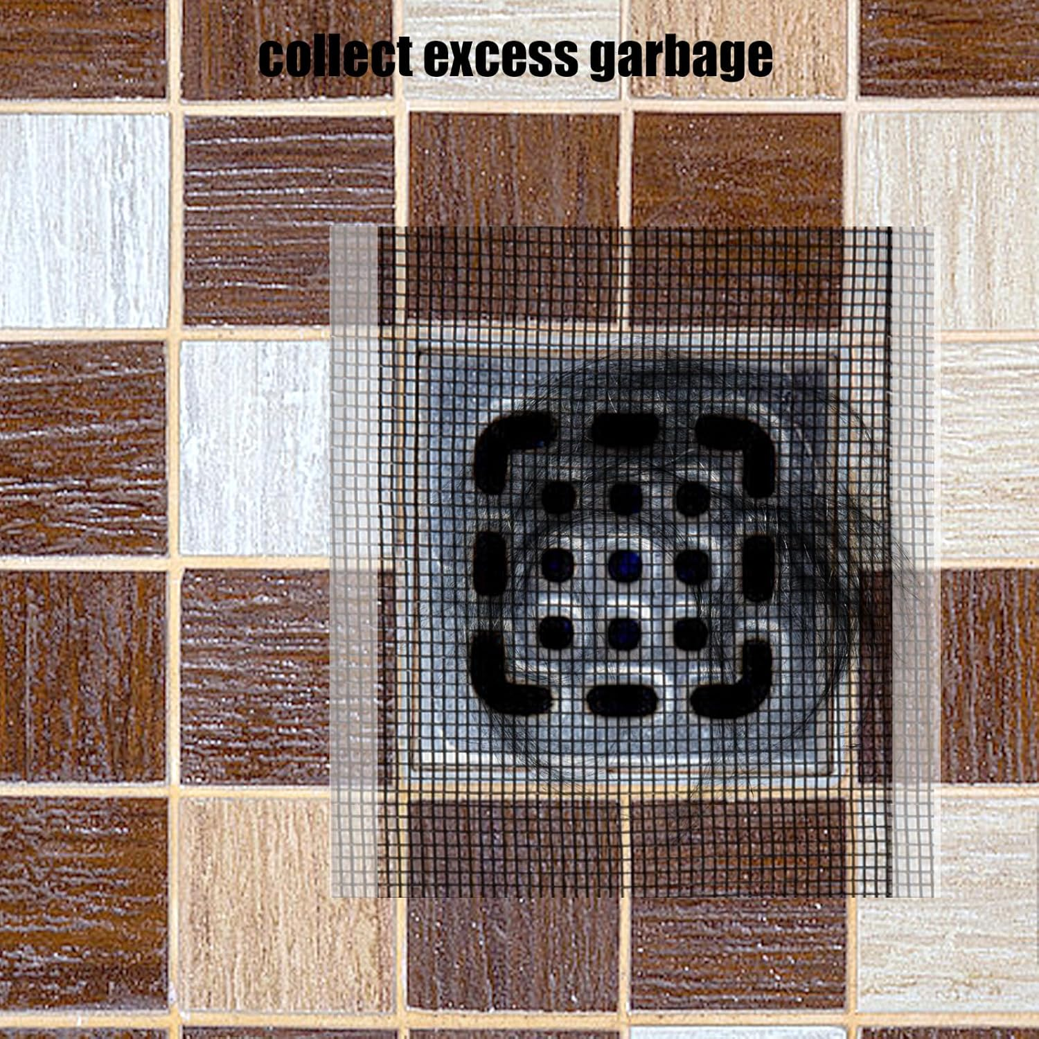 Cuttable Hair Catcher, 32.8 Feet X 4 Inch, Shower Hair Catcher with Removal Tool, Drain Protector Hair Strainer Hair Filter for Drain Hair Stopper for Bathtub Shower Kitchen image number 3