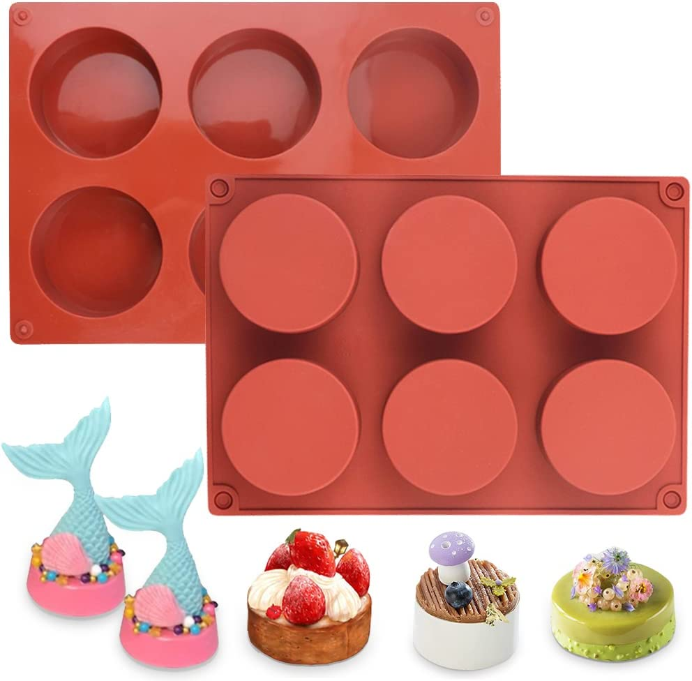 Newmemo 6 Cavity 3D Easter Silicone Bunny Chocolate Mold, Silicone Rabbit Mold, Easter Rabbit Bunny Baking Mould for Mousse Cake Pudding Jelly Dessert Fondant Cheesecake Soap Ice Tray
