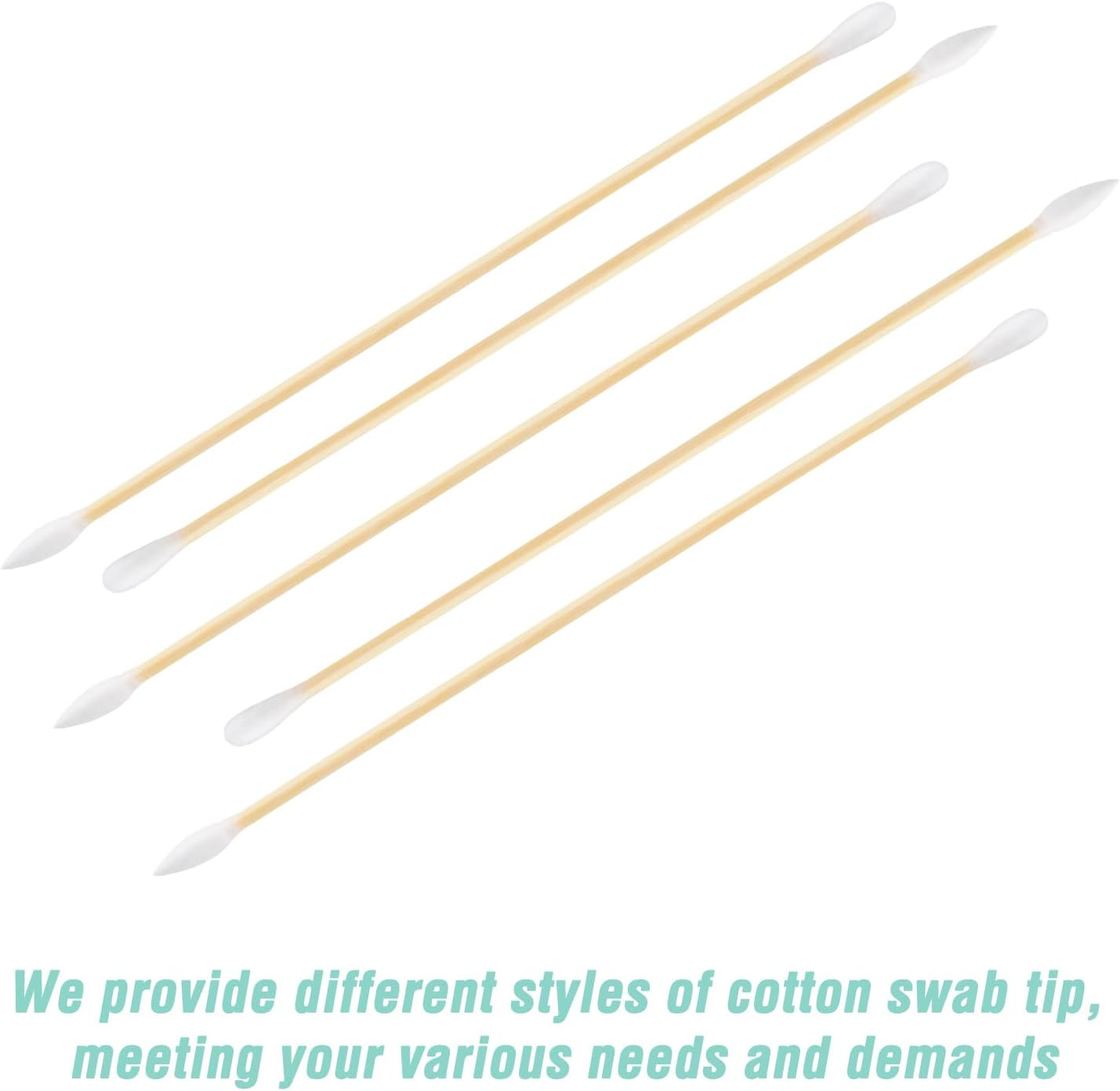 BOOSTEADY .22 .223 Caliber 5.56 MM 6 Inch Cotton Gun Cleaning Swabs in Storage Case image number 3