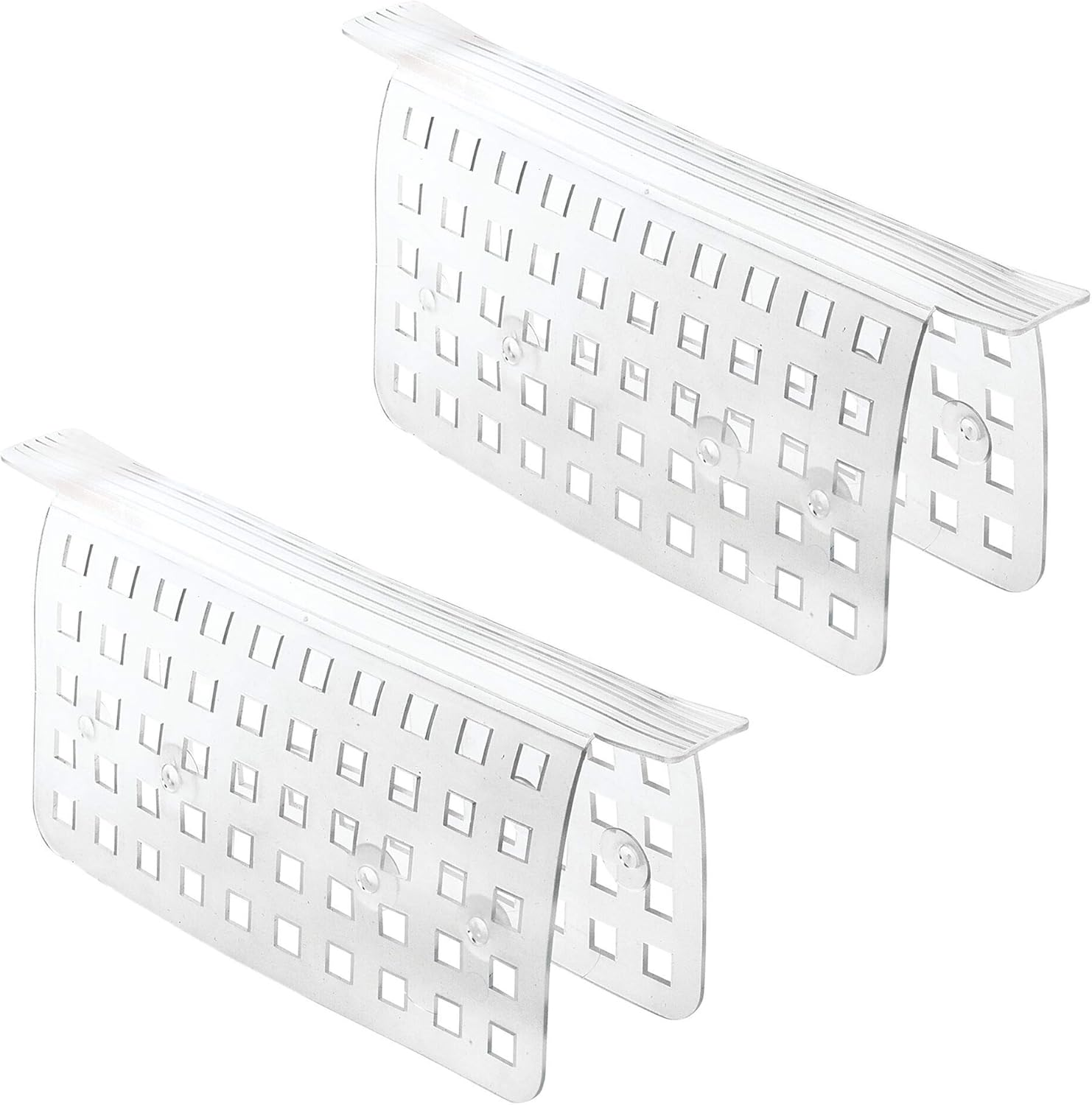 Interdesign Set of 2 Clear Sink Divider Mat