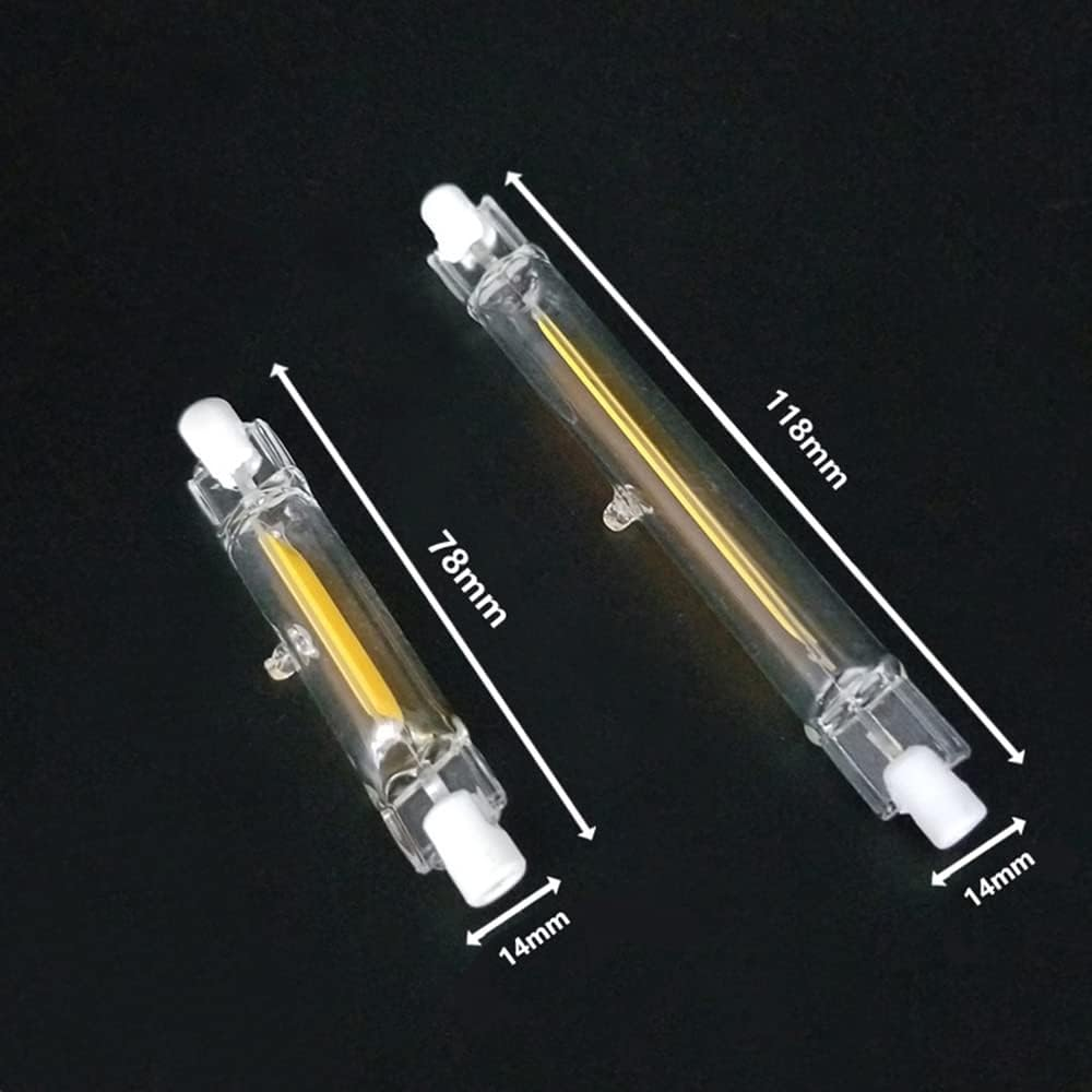 AU R7S 78Mm COB Replacement for Halogen Lamp Corn Bulb Light LED Flood Light (5W 6500K-Cold White) image number 5