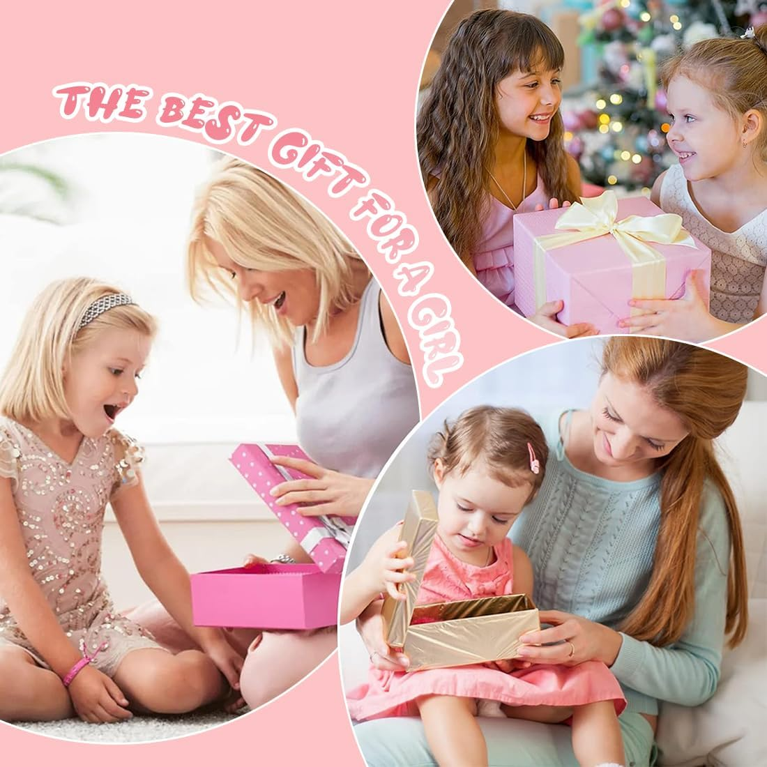 ROKZELT Pack of 100 Girls Colourful Soft Nylon Hair Bobbles for Girls Children Mini Hair Bobbles Colourful Small Baby Hair Bobbles for Children image number 5