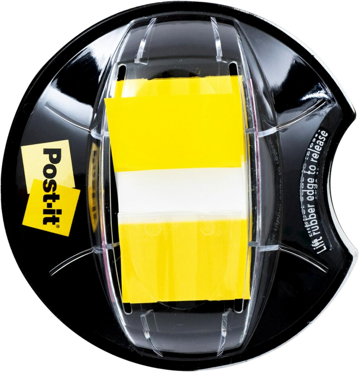 Post-It Flags, 200/High Volume Desk Grip Dispenser, 25.4Mm Wide, Yellow (680-HVYW)