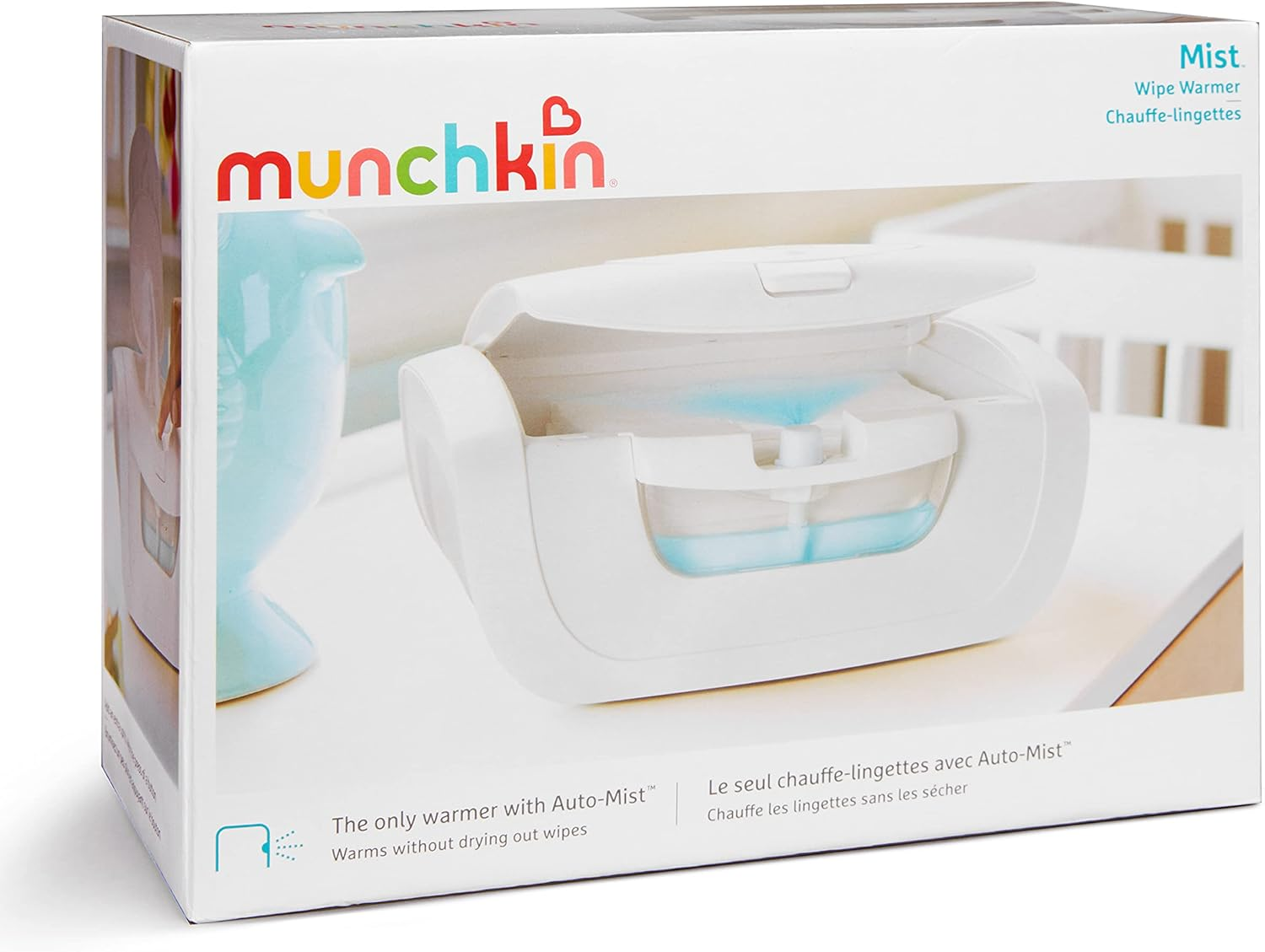 Munchkin&reg; Mist&trade; Wipe Warmer, White image number 2