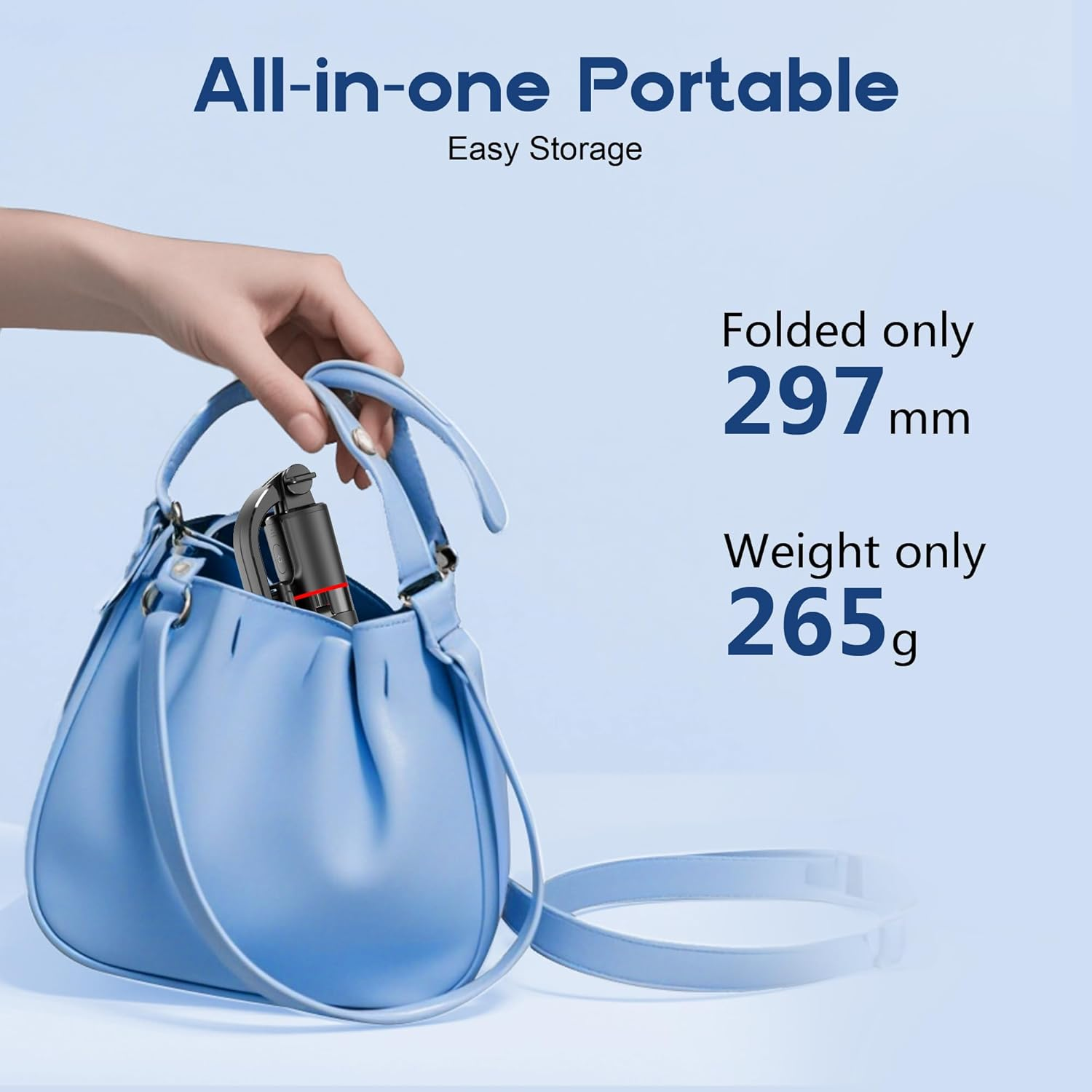 TUXOIUBA Selfie Stick Travel Tripod for Cell Phone with Remote Control and Phone Holder, 170Cm Extendable Selfie Stick for Iphone, Iphone Tripod for Selfie/Video Recording/Photo/Live Stream/Vlog image number 3