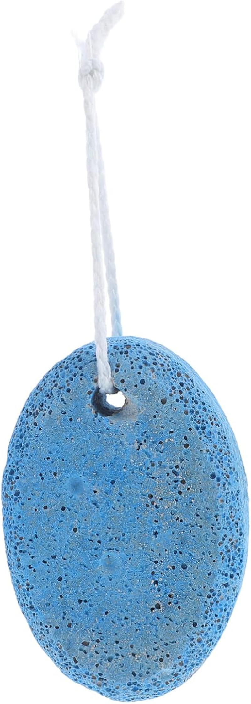 Ipetboom Oval Blue Pumice Stone for Feet and Hands Volcanic Hard Skin Callus Remover with Ergonomic Comfortable Grip Reusable Pedicure Rasp for Corn and Foot Skin Scrubbing image number 1