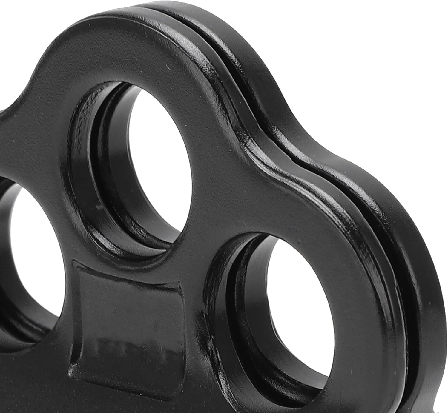 Hitch Climber Pulley, Wide Range of Rope Climber Pulley Strong Oxidation for Hauling for Outdoor for Rigging for Climbing, 30KN Hitch Climber Pulley Rescue Equipment Dual Bearing image number 4