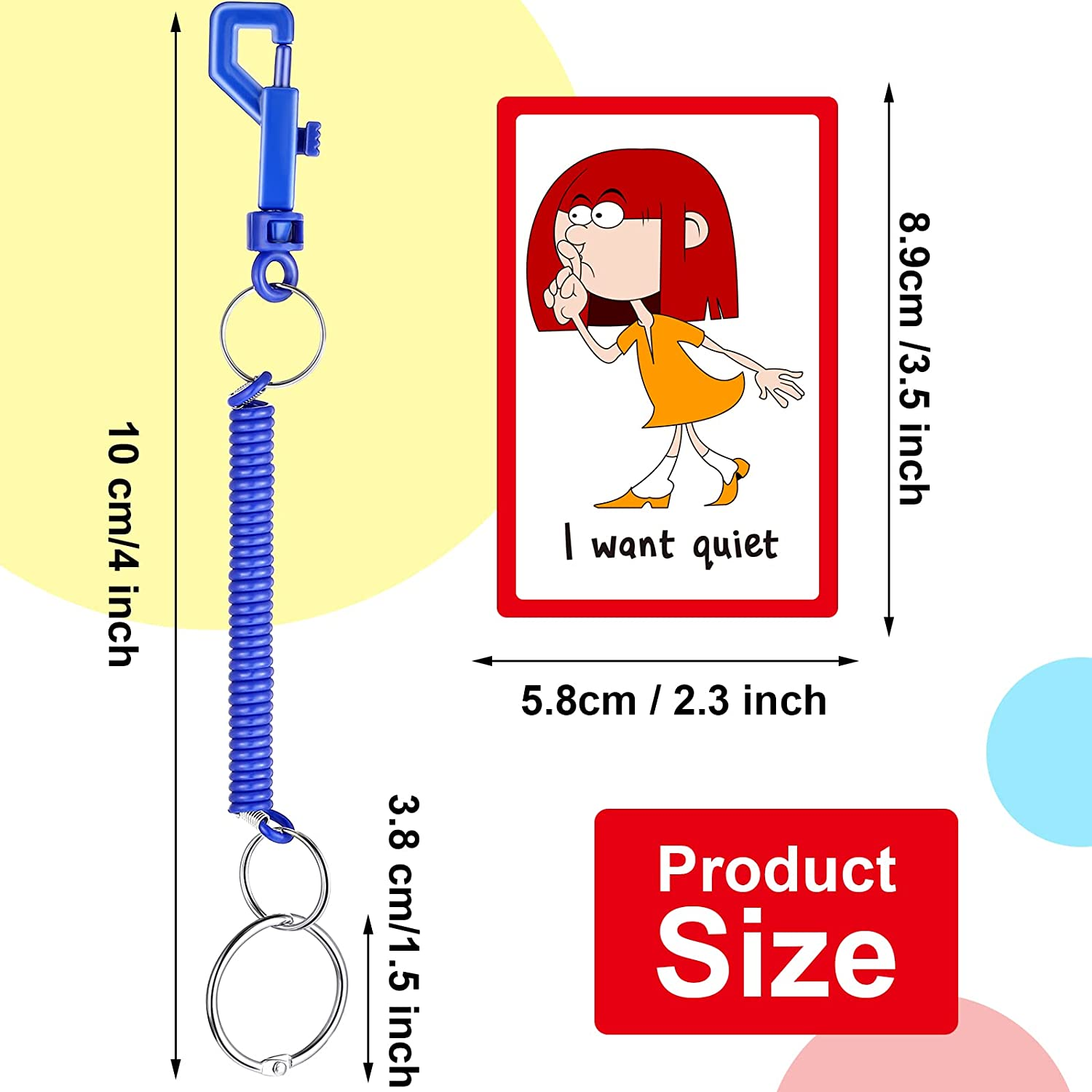 27 Autism Communication Cards Visual Aid Nonverbal Communication Board Speech Delay Feelings Emotions Flash Cards Autism Special Needs Cue Cards Language Learning Toys for Kids Children Adults image number 4