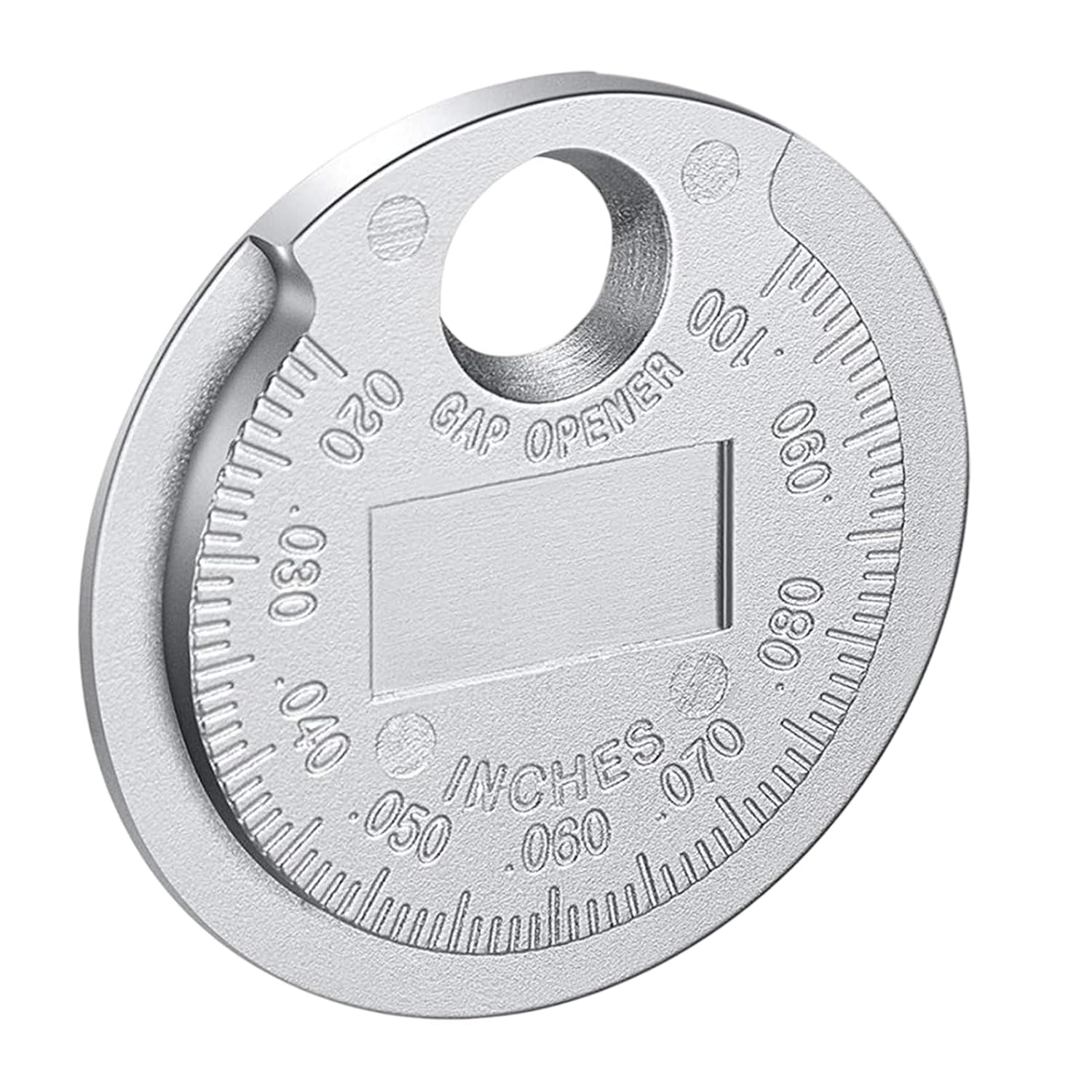 Lmyit Spark Plug Gap Tool,0.6-2.4Mm Metal Spark Plug Measuring Gauge | Accurate Tester Car Accessories for Automotive Engine Lawn Mower Road Farm Equipment Vehicles Driver Travel image number 1