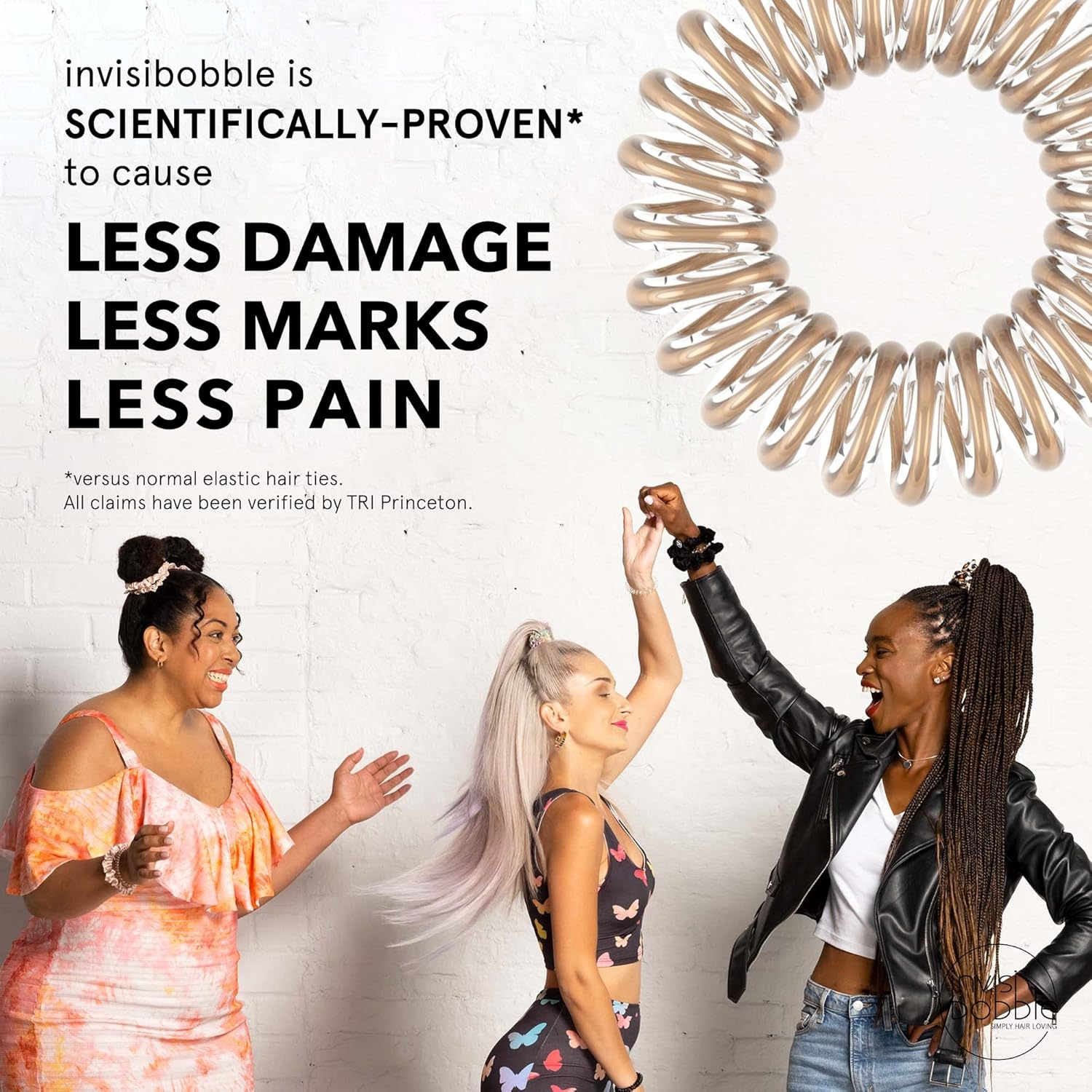 Invisibobble Original Time to Shine Edition Bronze Me Pretty Traceless Hair Ring