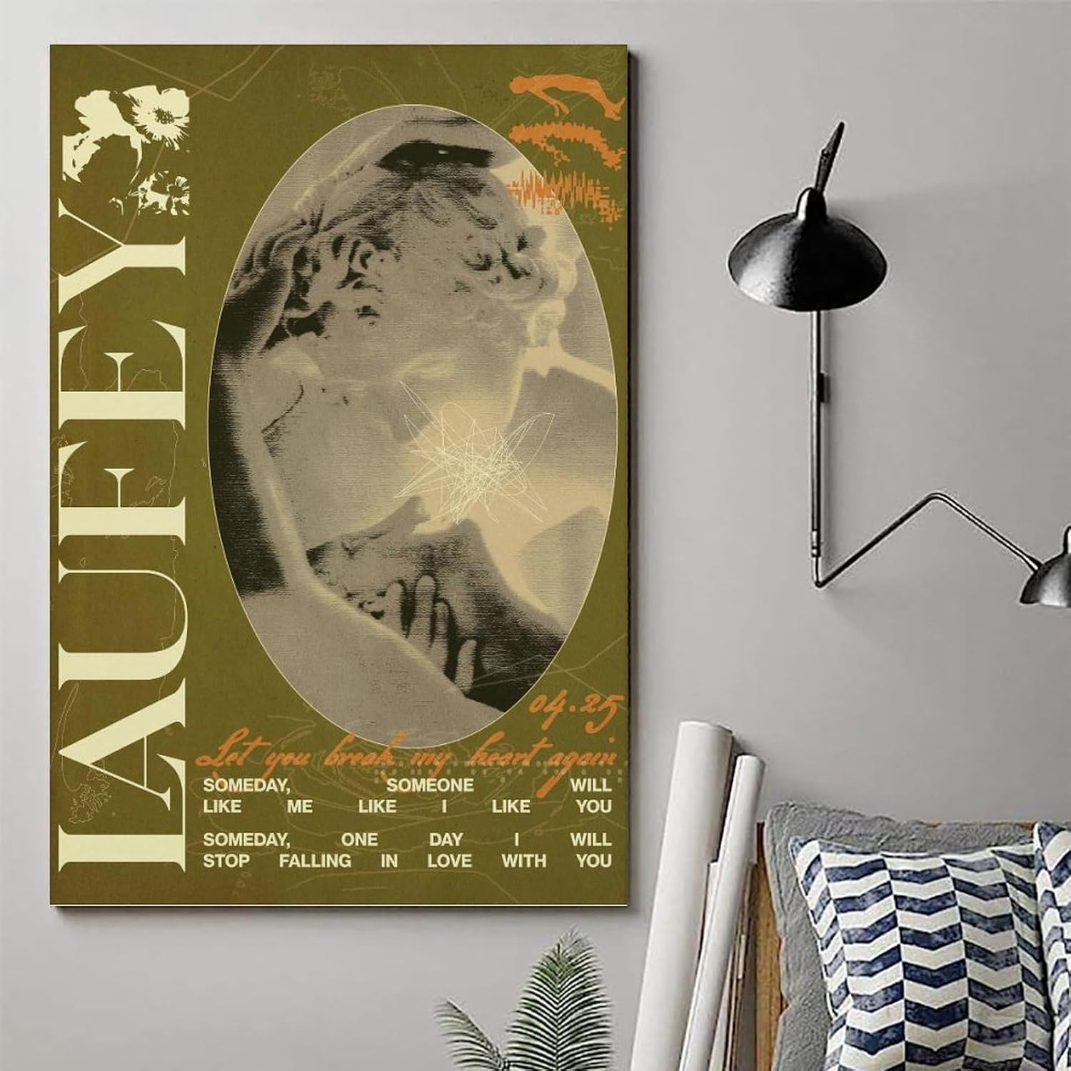 Laufey Vintage Poster Poster Canvas Painting Wall Art Picture Home Decor Print for Bedroom Living Room Dorm Study Bar Office 12X18Inch(30X45Cm) image number 4