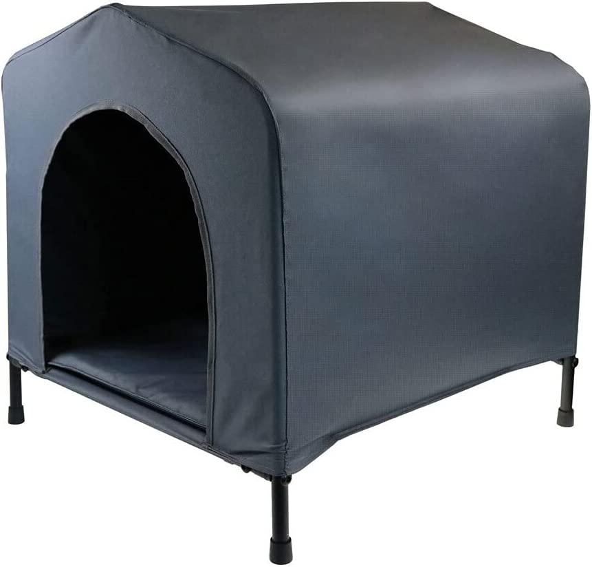 Paws & Claws Indoor/Outdoor Elevated Canvas Dog/Pets Waterproof Bed/House/Kennel image number 1