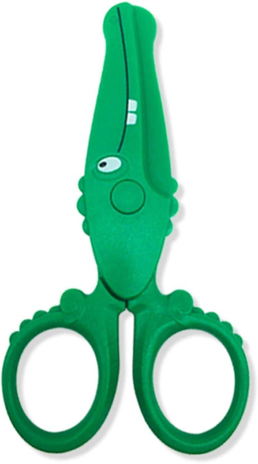 Scissors for Kids - Safety Student Scissors with Shark Blunt Tip,Small Kids Scissors for Crafting, Toddler Scrapbooking Supplies image number 4