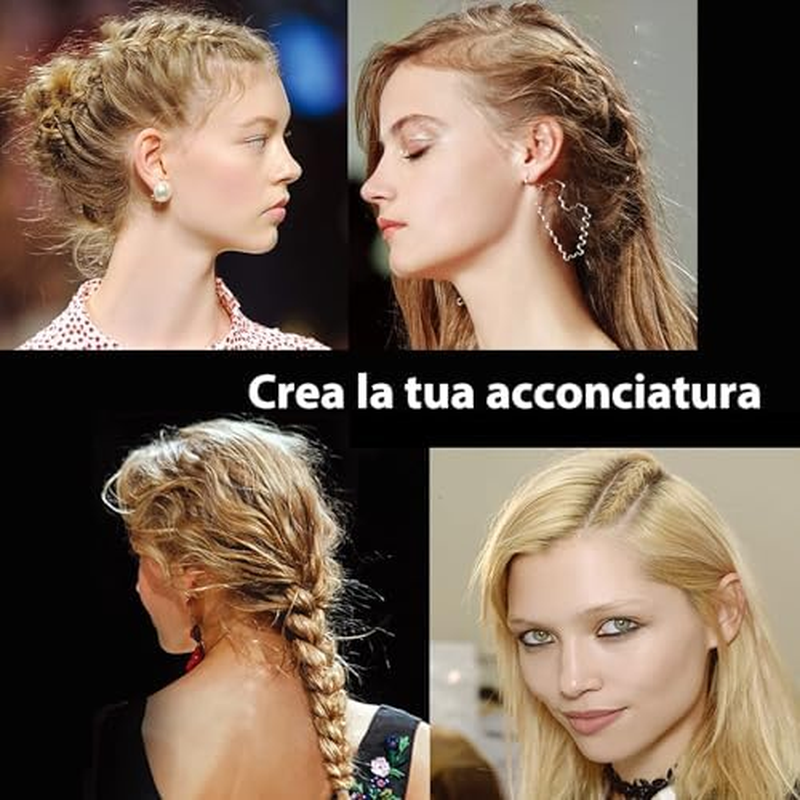 Pack of 50 Hair Bobbles Black, Strong, Seamless Cotton Hair Bobbles for Women, Men and Children, Versatile Hair Accessories image number 1