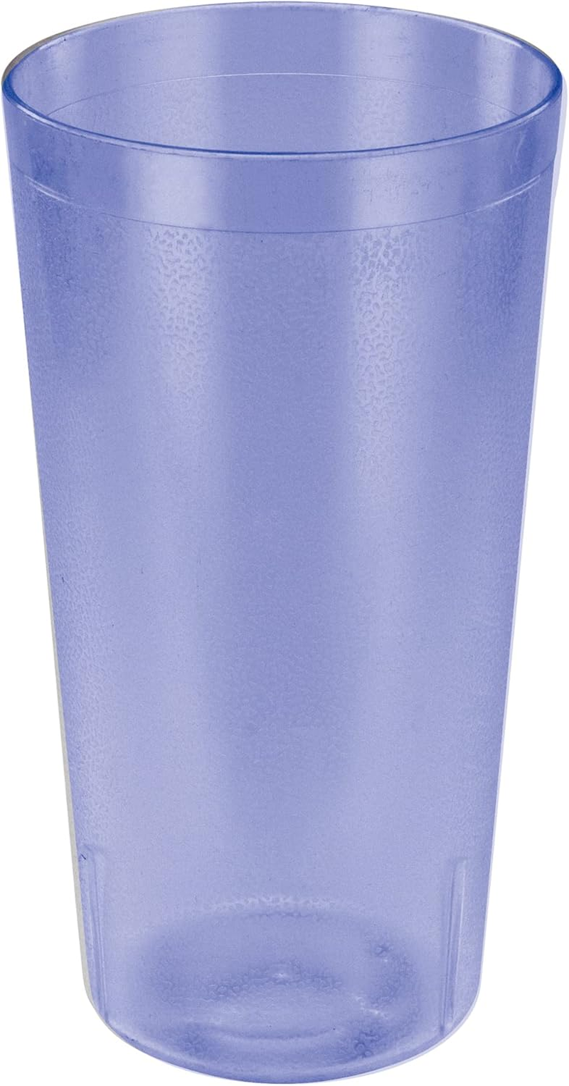 Winco Pebbled Tumblers, 16-Ounce, Clear