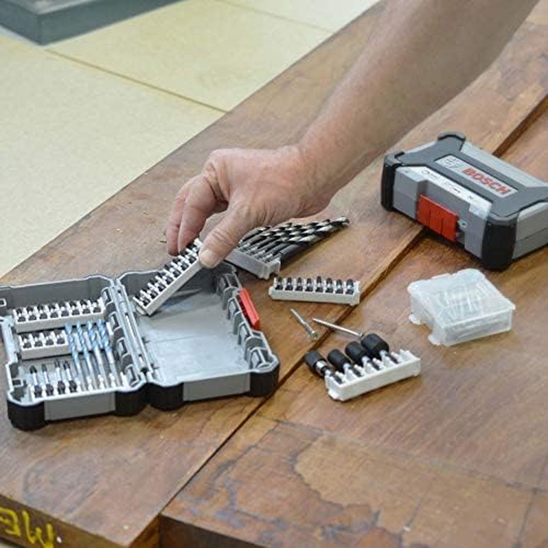 Bosch Professional 8Pcs. Screwdriver Bit Set Torx (Impact Control, T20 Bits, Length 25Mm, Pick and Click, Accessory Impact Drill) image number 4