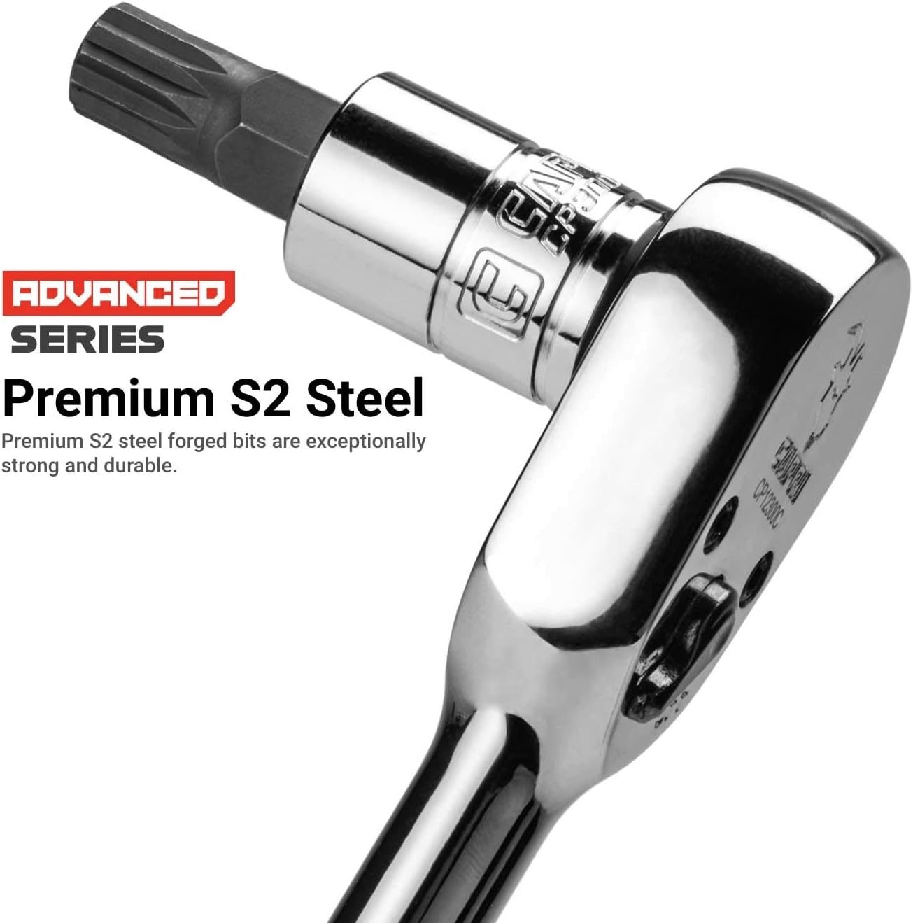 Capri Tools XZN Triple Square Bit Socket Set, 10-Piece (XZN Bit Set/Master) image number 1