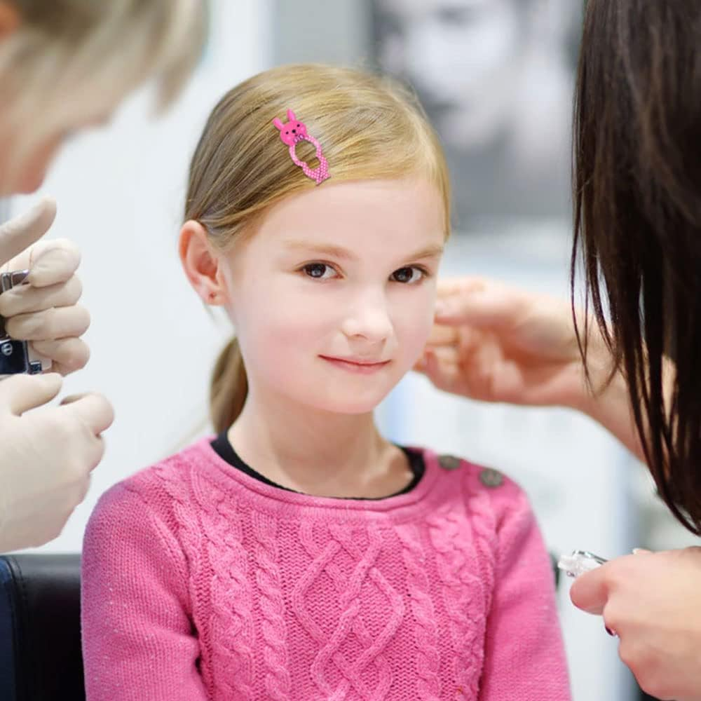 Cinaci 64 Pack Cute Cartoon Animal Fruit Pattern Anti-Slip Metal Snap Hair Clips Barrettes Hairpins Hair Accessories for Toddlers Kids Teens Little Girls Pets Dogs image number 6