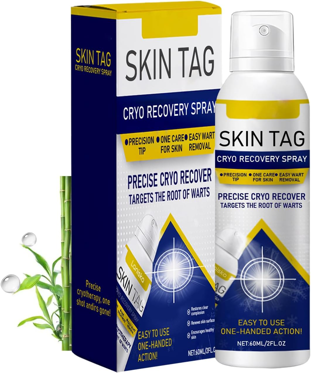 Chillerase Bump Renewal Spray, Advanced Salicylic Acid Body Spray, Natural Skin Spray, Effectively Reduces Skin Imperfections, Moisturizing and Soothing, Suitable for Face and Body (2Pcs)