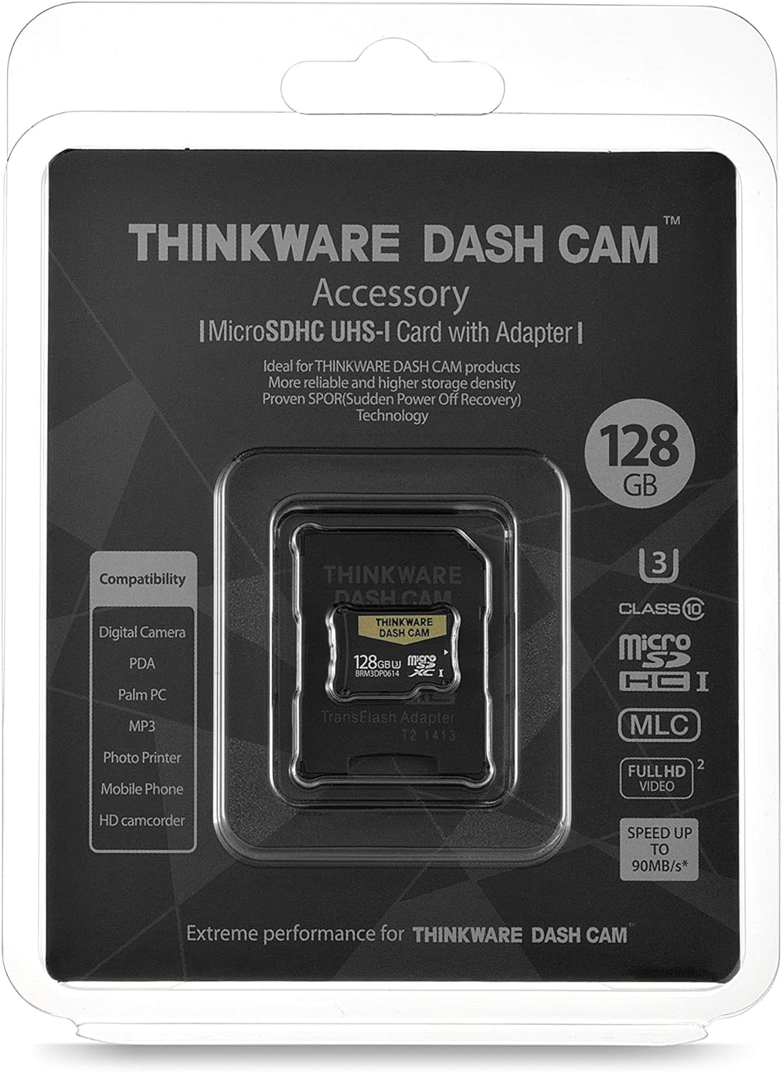 Thinkware 128 GB UHS-1 Micro SDXC Card image number 1
