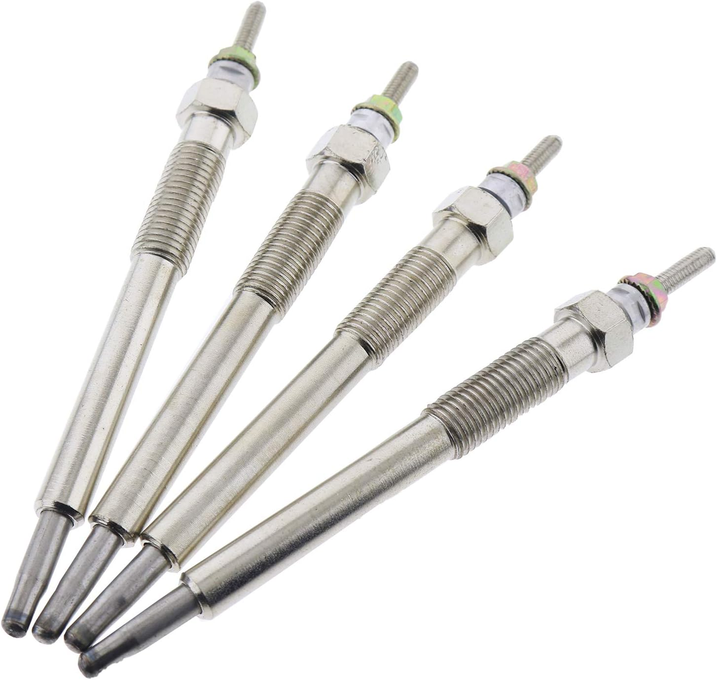 4 Pcs Glow Plugs 6684850 for Bobcat S130 S150 S160 S175 S185 S205 S510 S530 T110 T140 T180 T190 image number 2