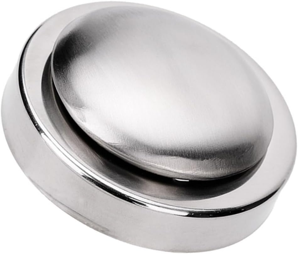 SHOWERORO Deodorizing Soap Stainless Steel Kitchen Soap Odor Absorbing Bar Steel for Home image number 2
