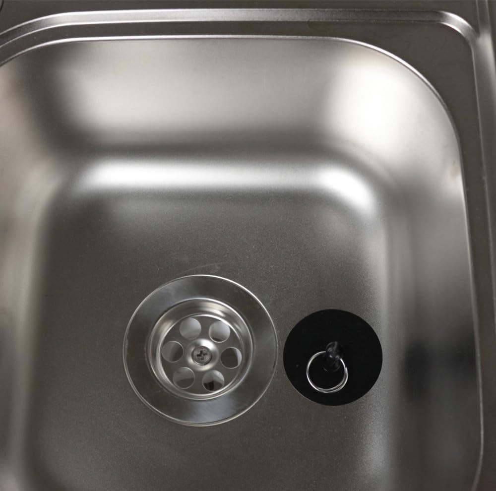 Talea 2PCS Drain Strainer Cover, PVC Stopper, Kitchen Sink Strainer Lid,60Mm*H10Mm, (QS069C007) image number 4