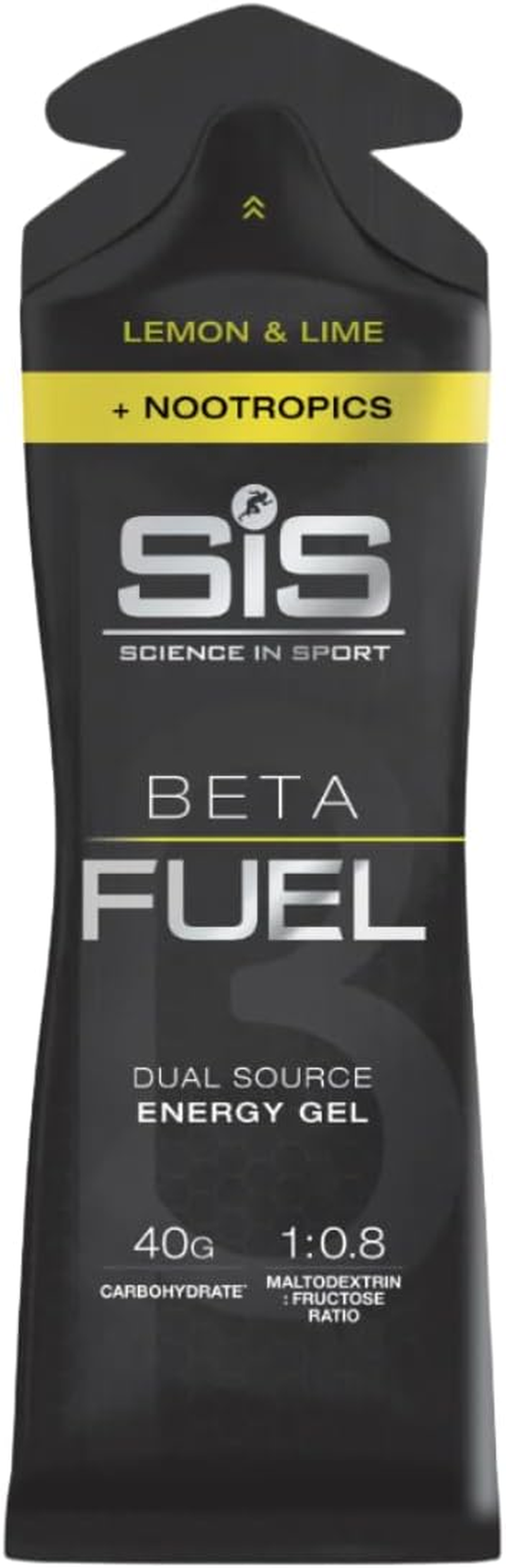 Science in Sport Gel Beta Fuel+ Nootropics 6X60Ml Lemon Lime image number 2