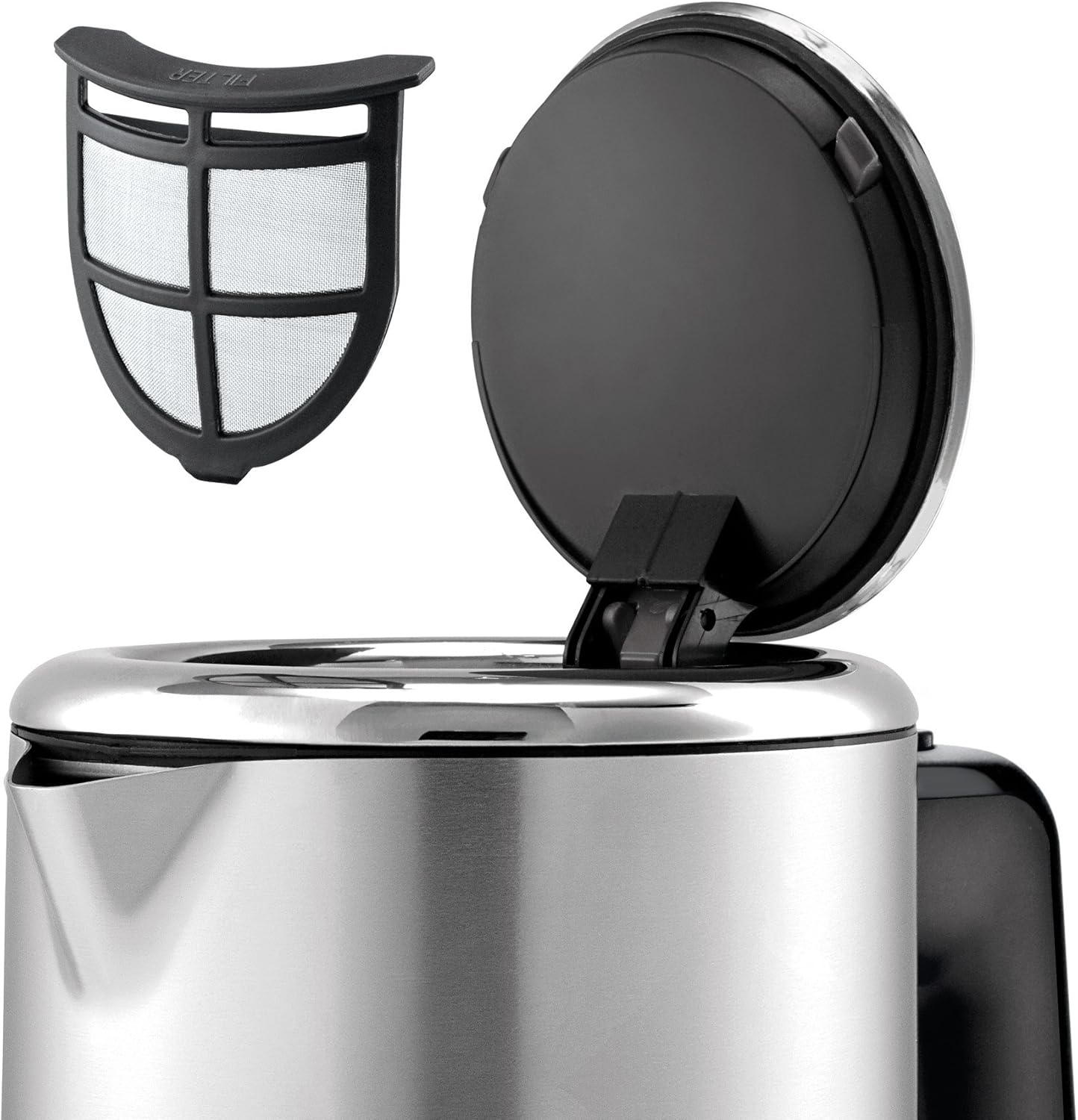 WMF Lono 04.1313.0011 Electric Kettle 1.6 L 2400 W Stainless Steel Stainless Steel Water Level Indicator Overheat Protection