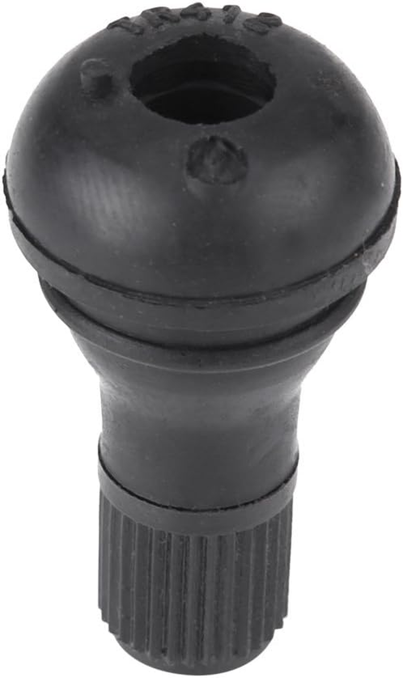 10Pcs TR412 Rubber Snap Pen in Valve Stem Set Metal and Rubber Car Snap Pen in Tyre Tyre Valve Stem Replacement for ATV Lawn, Versatile Design, High Temperature Valve Cores image number 1