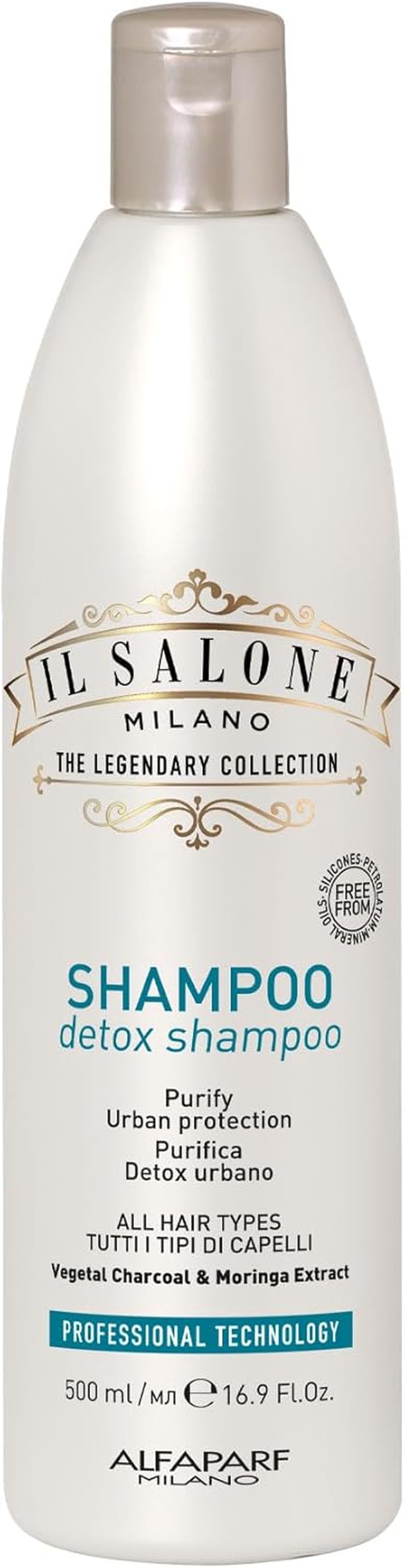 Il Salone Milano Detox Shampoo for All Hair Types 500Ml image number 4