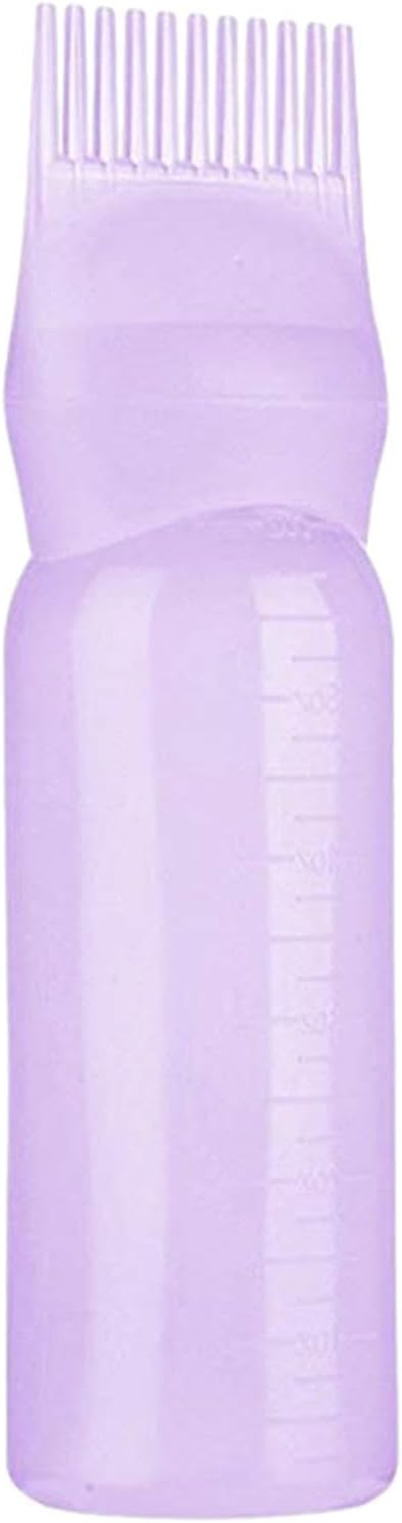Hair Oil Applicator - Oil Bottle for Hair | Root Comb Applicator Bottle | Hair Oil Applicator Bottle | Bottles Root Comb Squeeze Applicator Bottles with Dots for Hair Coloring, Dye Hair and Oiling Car