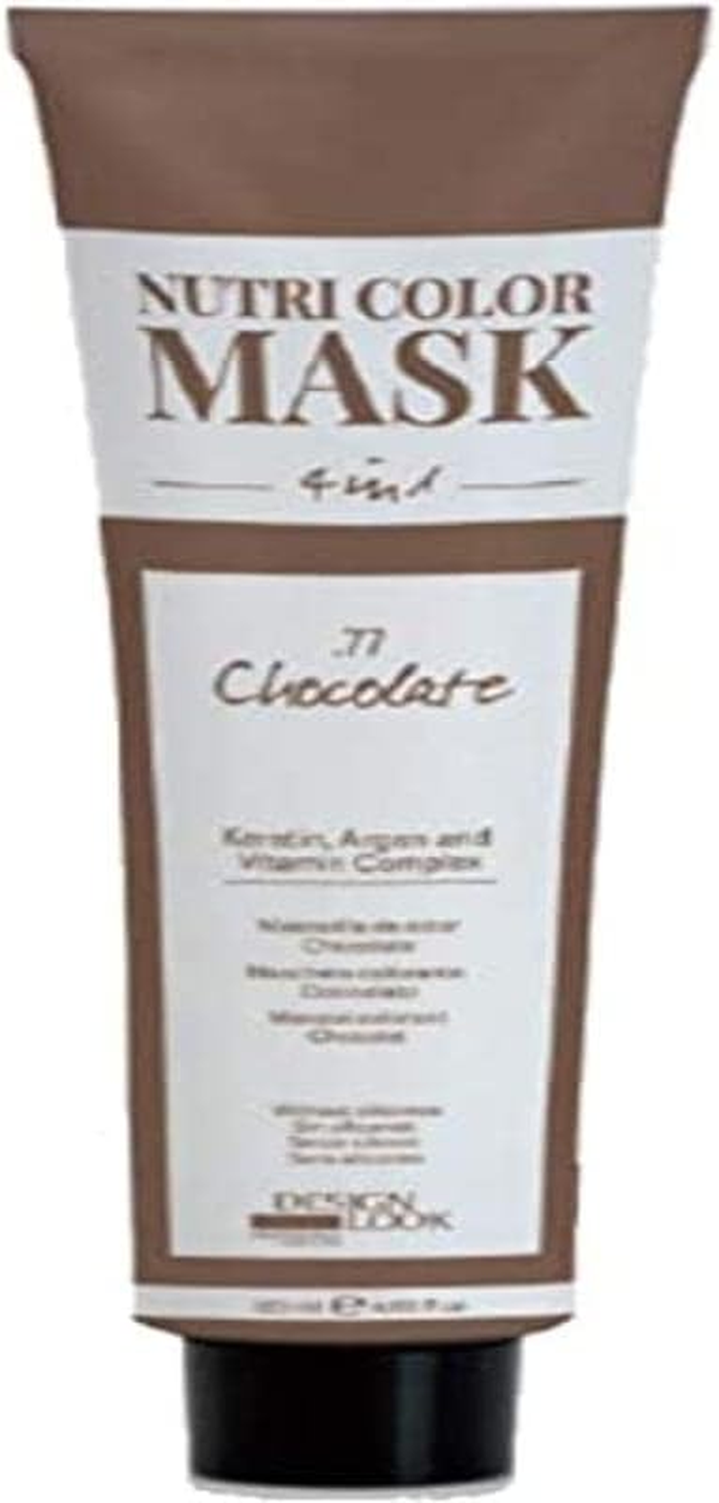 DESIGN LOOK NUTRI Color Mask 4-In-1 Chocolate Brown 120 Ml Unique Standard