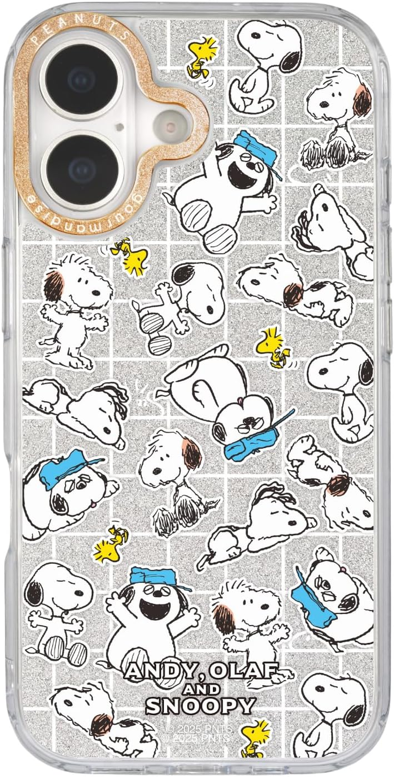 Gourmandies Peanuts Snoopy Camera Frame Iphone 17 Compatible Case Snoopy SNGG-178A