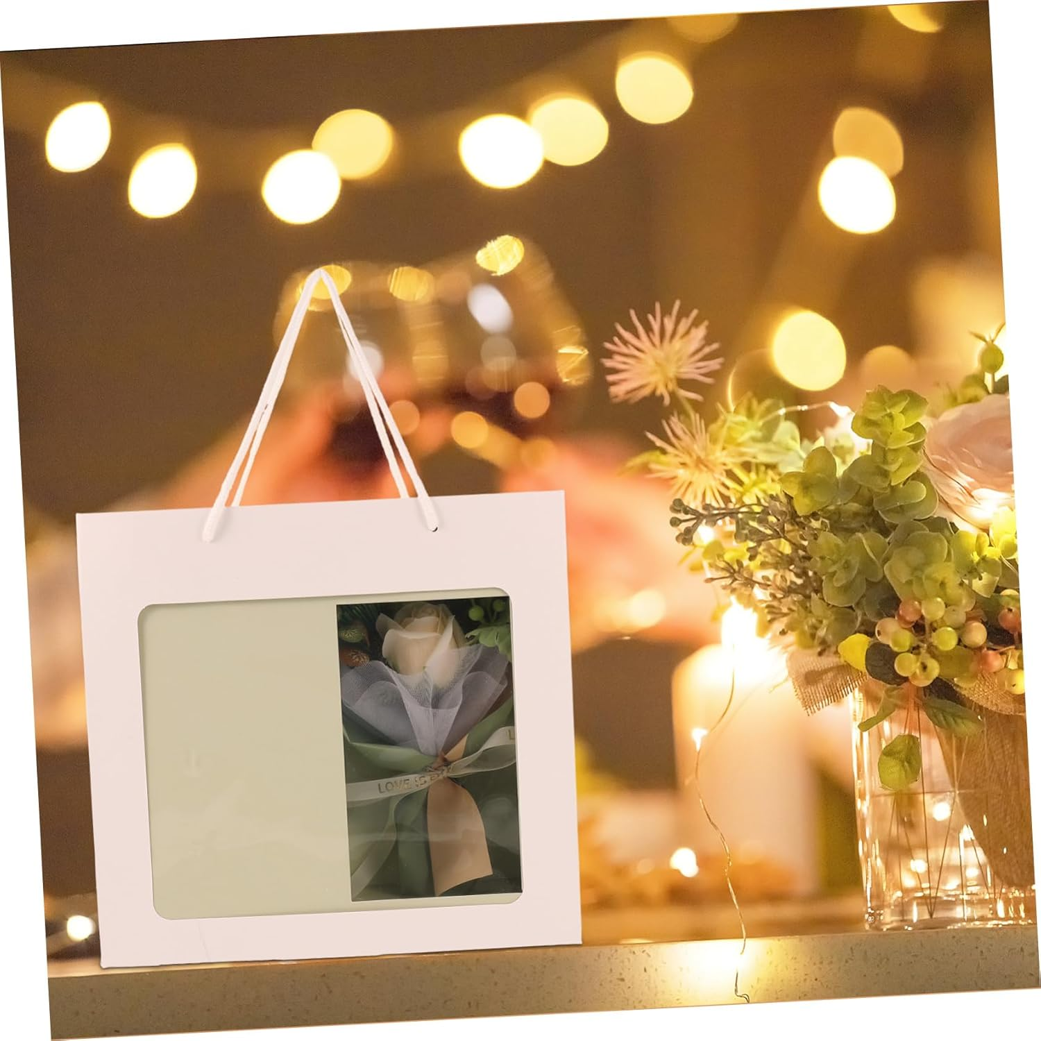 BELLIFFY 1Set Aromatherapy Soap Flower for Valentine'S Day Delicate Artificial Floral Arrangement Essential Oils for Mother'S Day Weddings and Special Occasions