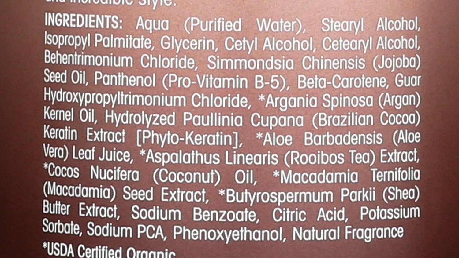 GIOVANNI 2Chic Ultra-Sleek Conditioner - Brazilian Phyto-Keratin & Moroccan Argan Oil, Anti-Frizz Formula, Coconut, Shea Butter, Pro-Vitamin B5, Color Safe, Paraben Free - 24 Oz image number 3