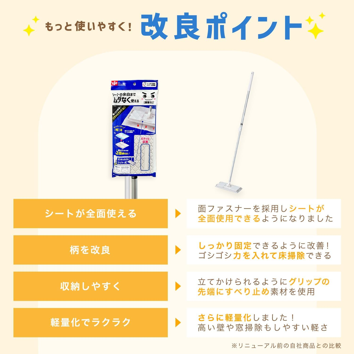 LEC Gekochi-Kun, Can Be Used without Waste of a Sheet, Wiper (Extendable), Elephant and Cloth OK, Just Place It on the Sheet and Put It On image number 2