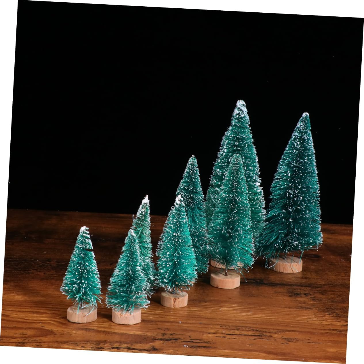 Mini Christmas Tree Model with 34Pcs Ornaments Christmas Decorative Accessory for Home Office image number 1