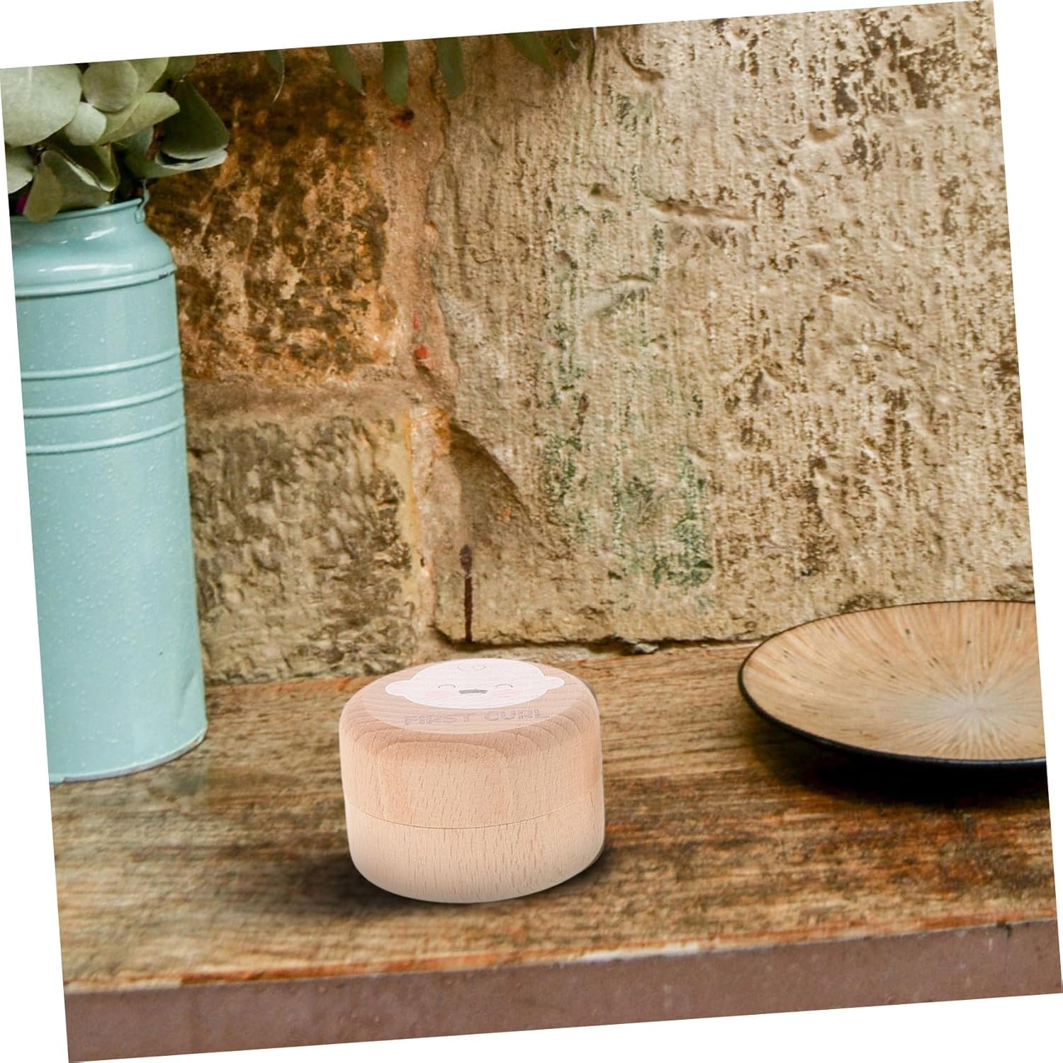 ABOOFAN Wooden Tooth Keepsake Box for Toddler Boys and Girls 2Pcs Set Natural Solid Wood First Lost Teeth Storage Organizer for Newborn Keepsake image number 4