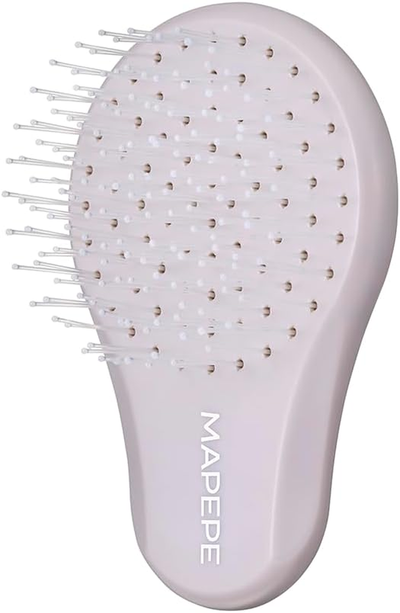 Mapepe Detangling Brush [Pocket Size] Purple Gray MAPEPE image number 3