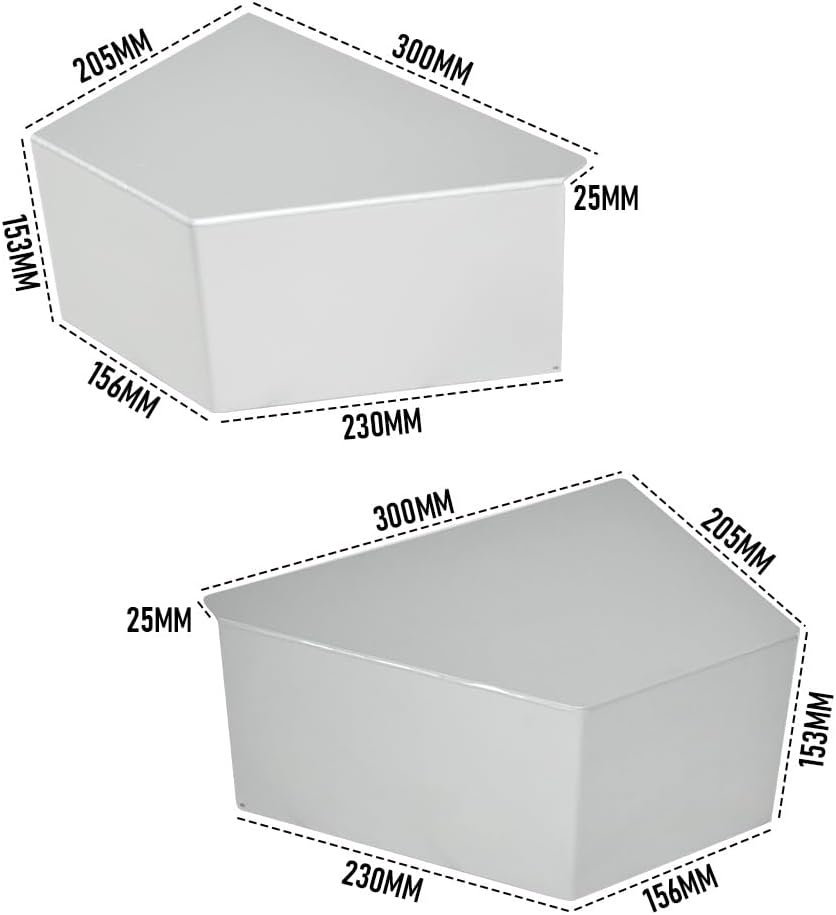 ALSTON Boat Switch Panel Sounder Mount, Side Console Boat Switch Panel Sounder Mount Alloy Bracket Fish Finder Mount Oxidation Aluminium Mount Only image number 6