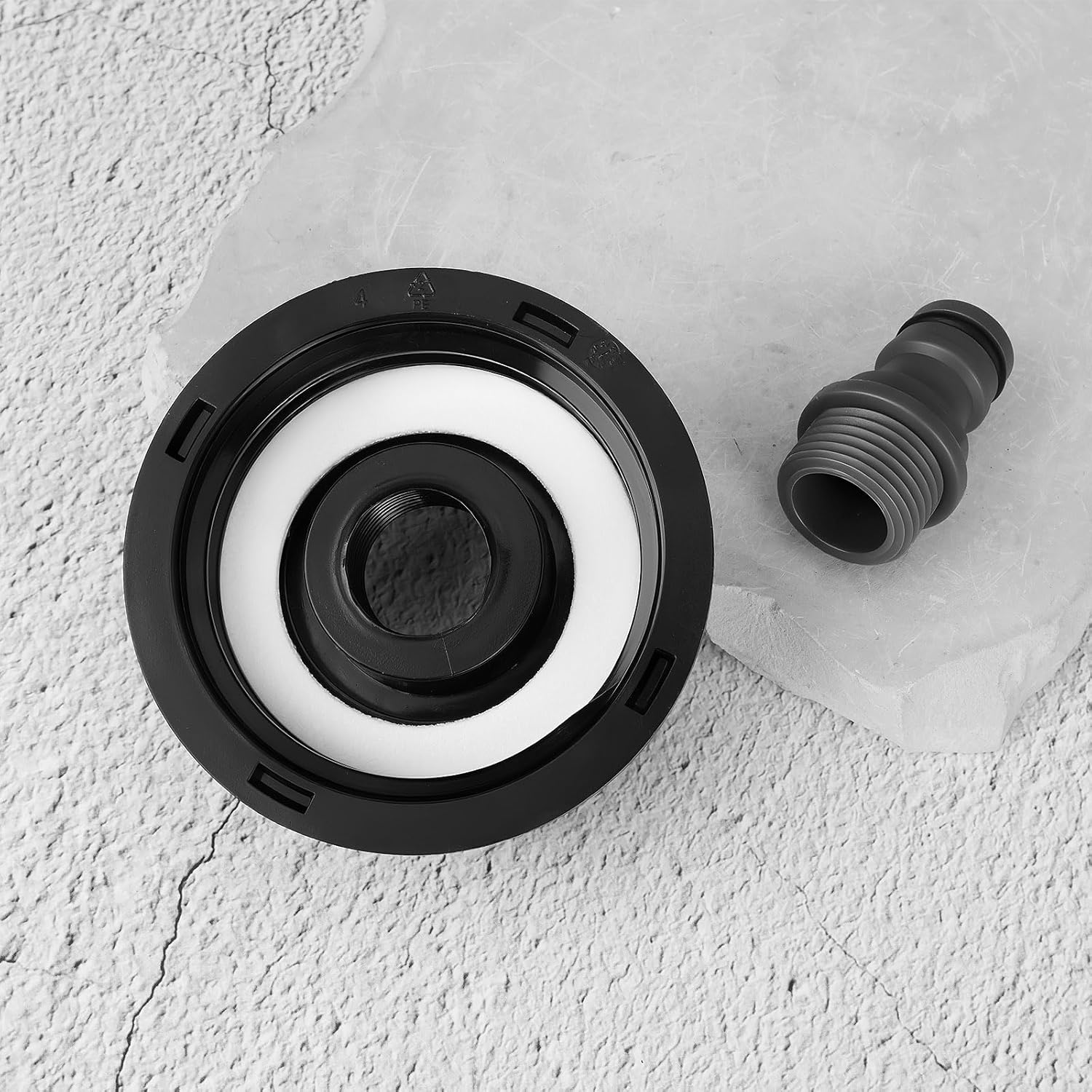 LT Easiyl 2PCS Motorhome Water Filler Cap Compatible with Hozelock Connector Compatible with Chausson Motorhome image number 3