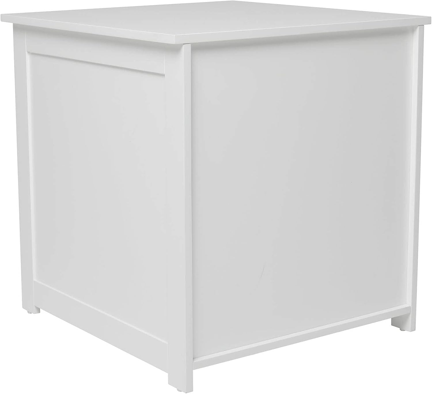 Zoovilla Kitty Litter Loo &ndash; Hidden Litter Box Furniture - White image number 2